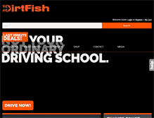 Tablet Screenshot of dirtfish.com